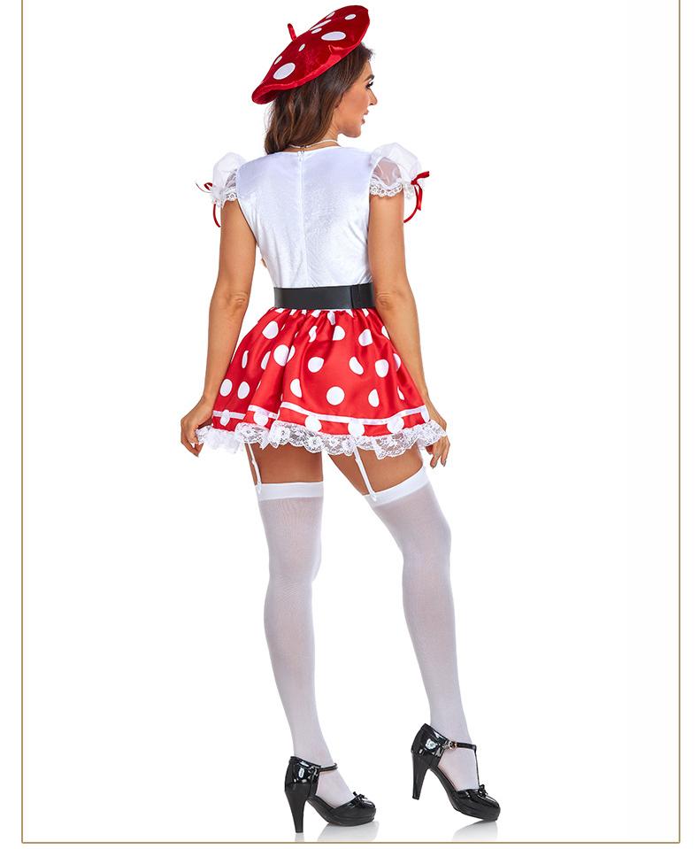 Fancy Dress Up Minni Mouse Dress Halloween Party Cartoon Cosplay Costume